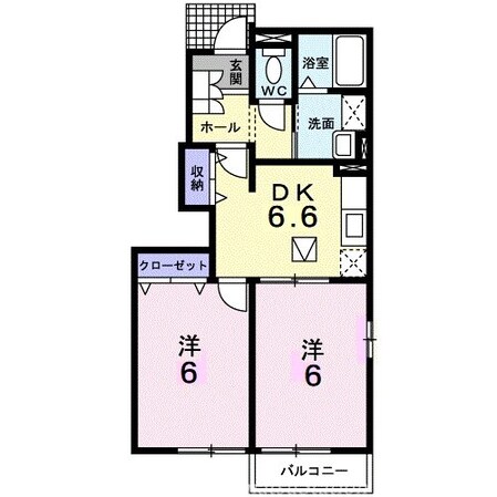 レユシールの物件間取画像